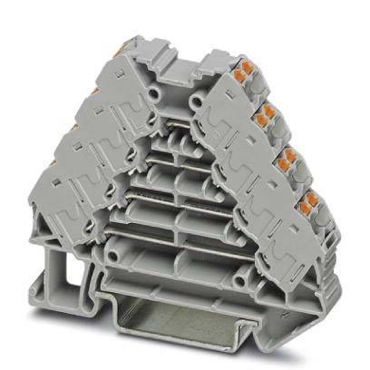 Phoenix Contact 3270117 Rangierverteiler 8.3 mm Zugfeder Grau 10 St.