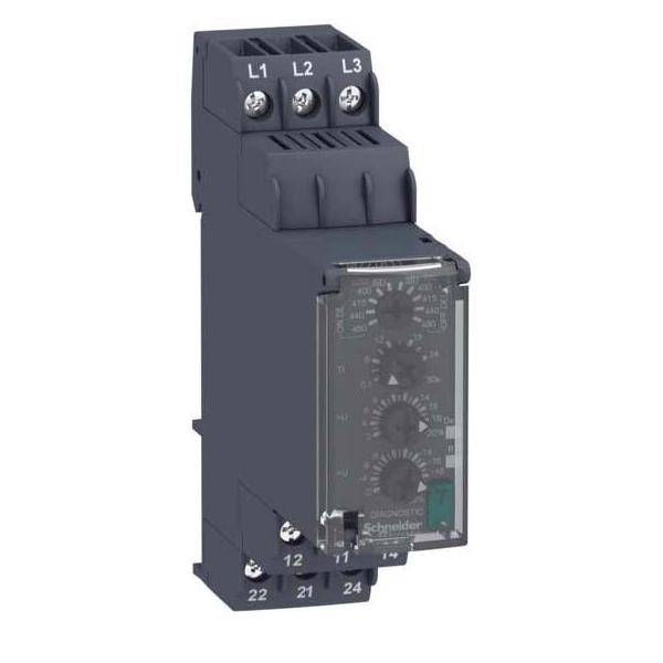 Überwachungsrelais 380, 380 - 480, 480 V/DC, V/AC 2 Wechsler Schneider Electric RM22TR33 1 St.