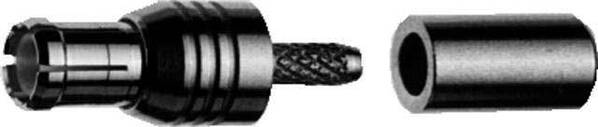 Telegärtner 100024979 100024979 MCX-Steckverbinder Stecker, gerade 50 Ω 1 St.