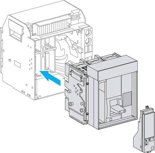 Schneider Electric 33334 Leistungsschalter 1 St. Schaltspannung (max.): 690 V/AC (B x H x T) 280 x 327 x 147 mm