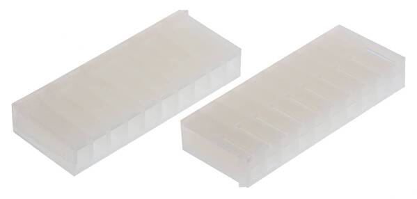 Molex Buchsengehäuse-Kabel Polzahl Gesamt 10 Rastermaß: 3.96 mm 09503101 1 St. Bag