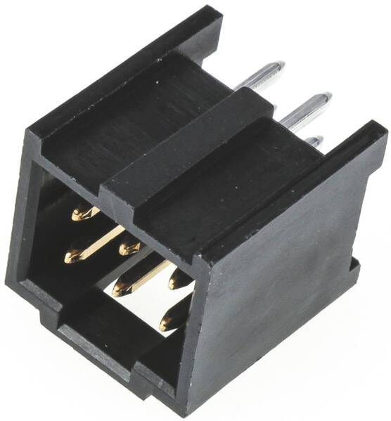 Molex 901301206 Stiftleiste mit Verriegelung Rastermaß: 2.54 mm Polzahl Gesamt: 6 Anzahl Reihen: 2 1 St. Tray
