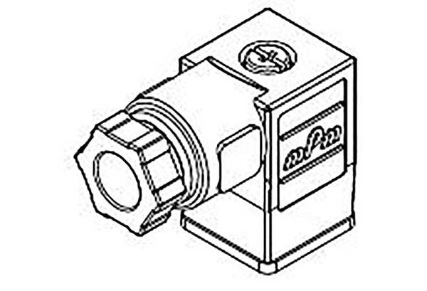 DIN 43650 Pole:3 1210230467 Molex Inhalt: 1 St.