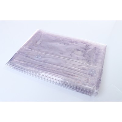 ELMAG - Schutzvorhang S0, glasklar b=1300 x h=2000 x 0,4mm, gegen Staub, Zugluft, Nässe