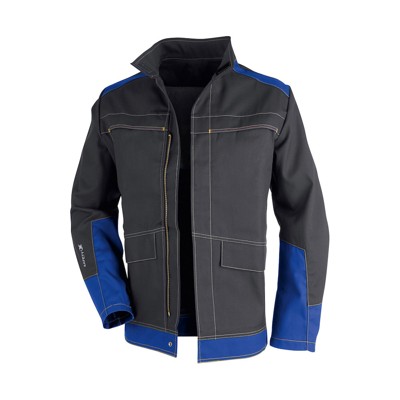 Kübler - SAFETY 6 Jacke PSA 3 1779 8413, anthrazit/kbl.blau, Größe 44