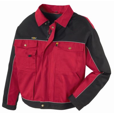 teXXor® - Bundjacke RIO 8313, rot/schwarz, Größe M