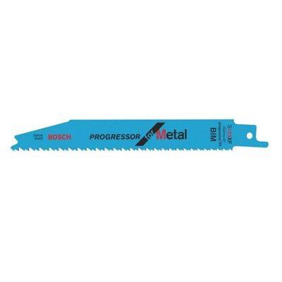 Bosch - Säbelsägeblatt S 123 XF Progressor for Metal, 25er-Pack (2608657937)