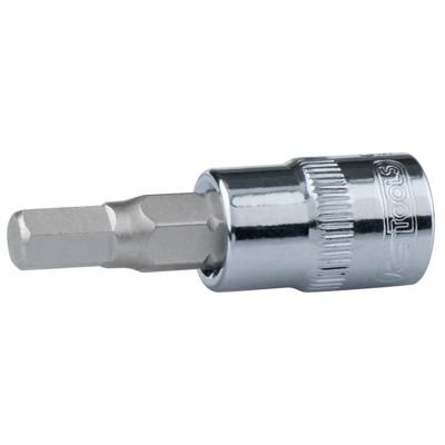 KSTOOLS® - 1/4" CHROMEplus Bit-Stecknuss Innensechskant, 5/32"