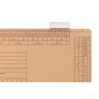ELBA - Pendelhefter, A4, 230g/m², Karton naturbraun, 100560107, Amtsheftung
