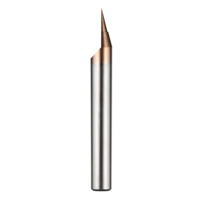 COGO Tools - VHM Gravierfräser Helix 0° TISIN Beschichtung 0,2mm 1DTE002300S06