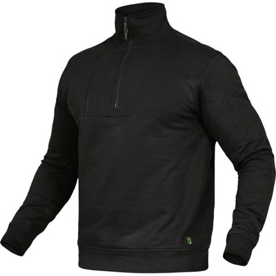 Leibwächter - Zip-Sweatshirt-Flex-Line Schwarz, Größe M