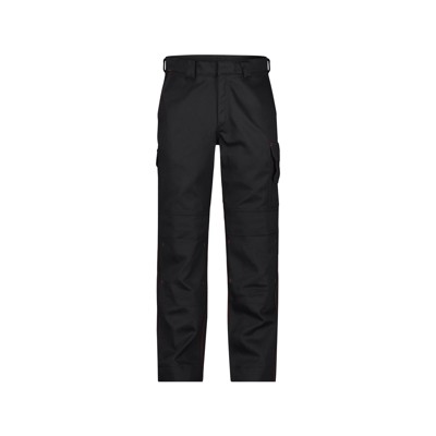 Dassy® - Arizona Flammhemmende Arbeitshose mit Kniepolstertaschen, schwarz, Schrittlänge Standard, Größe 46
