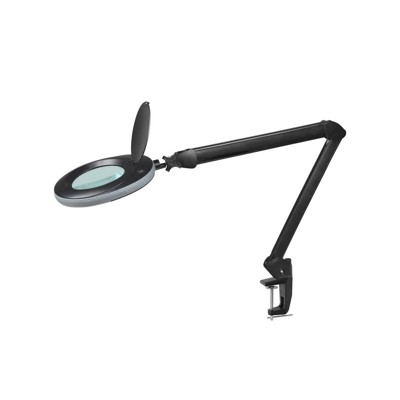 Lumeno - LED Lupenleuchte 721X-MKIII, Lupen-Ø 125 mm, 3 Dioptrien, schwarz