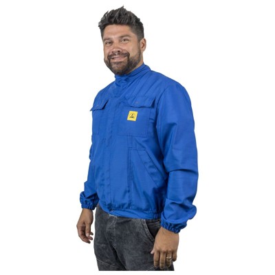 WETEC - Arbeitshemd, ESD/EGB, L, royalblau