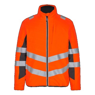 Engel - Safety Stepp-Innenjacke 1159-158, Warnorange/Anthrazitgrau, Größe 5XL