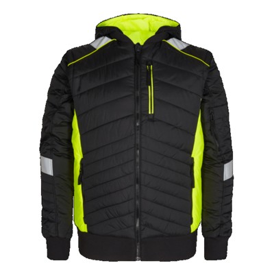 Engel - Cargo Steppjacke 1870-224, Schwarz/Gelb, Größe 3XL
