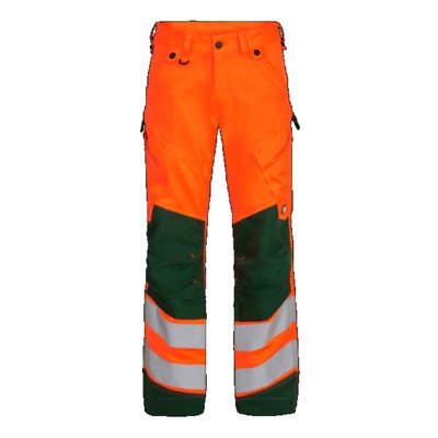 Engel - Safety Hose 2544-314, Warnorange/Grün, Größe 58