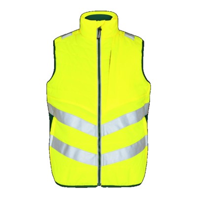 Engel - Safety Stepp-Innenweste 5159-158, Warngelb/Grün, Größe L