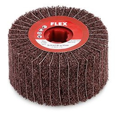 FLEX - Schleif-Mop-Vlies, P 80/A 160, ø100 x 100mm