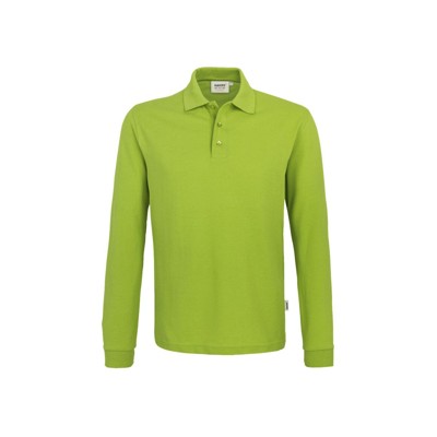 HAKRO - Longsleeve-Poloshirt Mikralinar® 815, kiwi, Größe 6XL