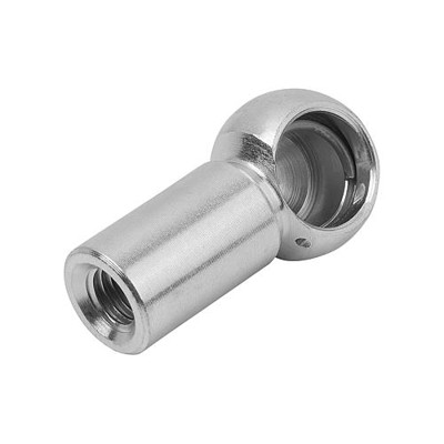KIPP - KUGELPFANNE DIN71805 FÜR WINKELGELENKE M12, D1=16, FORM:B, STAHL VERZINKT UND PASSIVIERT