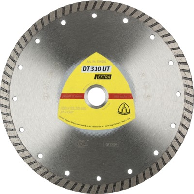 KLINGSPOR - Diamanttrennscheibe DT 310 UT, 180 x 2,5 x 22,23mm 2,5 x 10mm, geschl Rand Turbo
