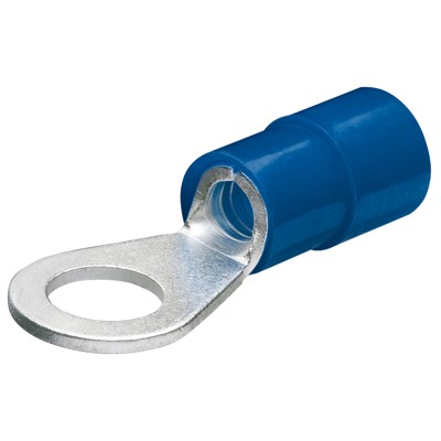 KNIPEX® - Ringkabelschuh 97 99 176 isoliert, 100 Stück, blau Ø8mm 1,5-2,5mm²