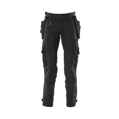 MASCOT® - Hose mit Hängetaschen ADVANCED, Schwarz, Größe 82C66