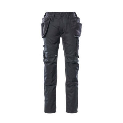MASCOT® - Kassel Hose mit Hängetaschen UNIQUE, Schwarz, Größe 82C62