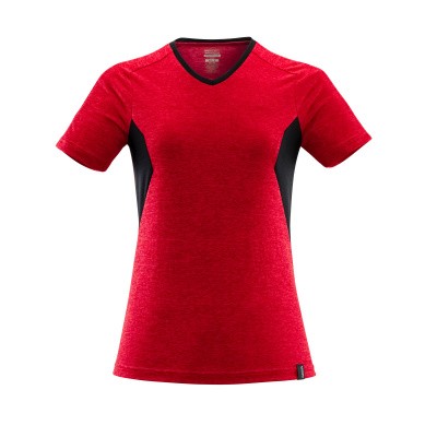 MASCOT® - T-Shirt ACCELERATE Verkehrsrot meliert/Schwarz 18092-801-20209, Größe M ONE