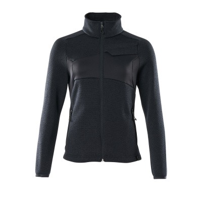 MASCOT® - Strickpullover ACCELERATE mit Reißverschluss Schwarzblau 18155-951-010, Größe L