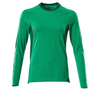 MASCOT® - T-Shirt ACCELERATE, Langarm Grasgrün/Grün 18391-959-33303, Größe S ONE