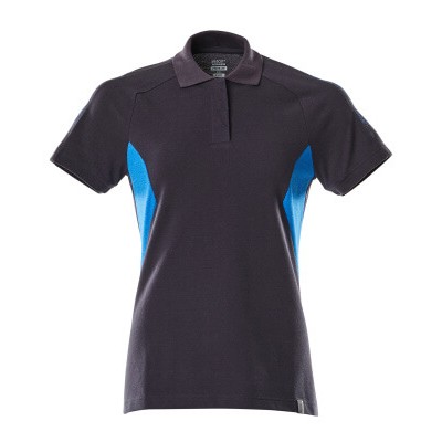 MASCOT® - Polo-Shirt ACCELERATE Schwarzblau/Azurblau 18393-961-01091, Größe XL ONE