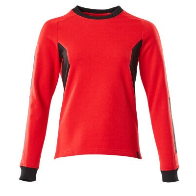 MASCOT® - Sweatshirt ACCELERATE Verkehrsrot/Schwarz 18394-962-20209, Größe M ONE