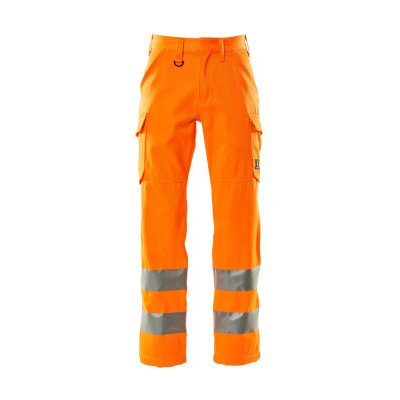 MASCOT® - Hose mit Schenkeltaschen SAFE LIGHT, hi-vis Orange, Größe 76C52