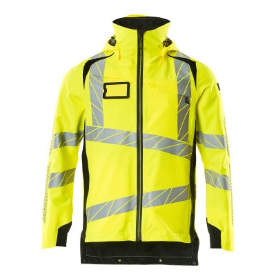 MASCOT® - Hard Shell Jacke ACCELERATE SAFE, hi-vis Gelb/Schwarz, Größe S