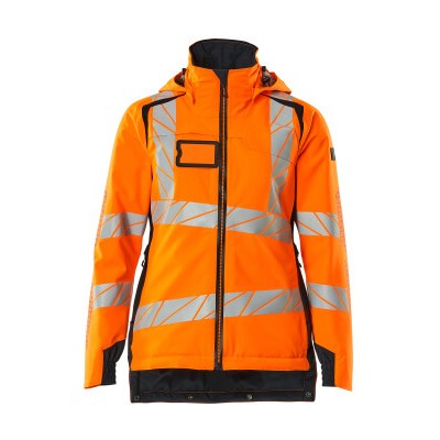 MASCOT® - Winterjacke ACCELERATE SAFE, hi-vis Orange/Schwarzblau, Größe M