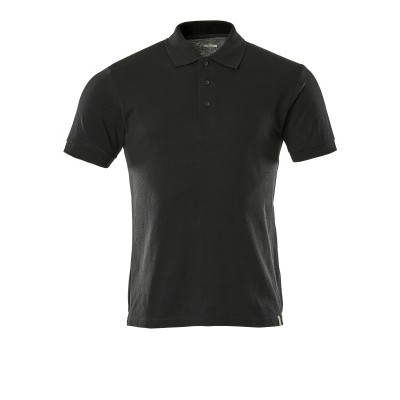 MASCOT® - Polo-Shirt CROSSOVER, Vollschwarz, Größe 2XL-ONE