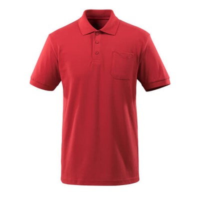 MASCOT® - Polo-Shirt mit Brusttasche Orgon Rot 51586-968-02, Größe M