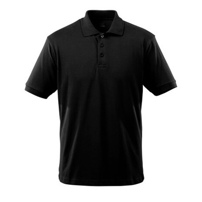 MASCOT® - Polo-Shirt CROSSOVER, Vollschwarz, Größe M