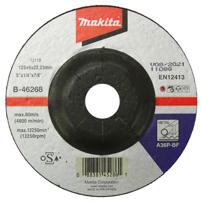 Makita® - Schruppscheibe 125 x 6mm Stahl B-46268