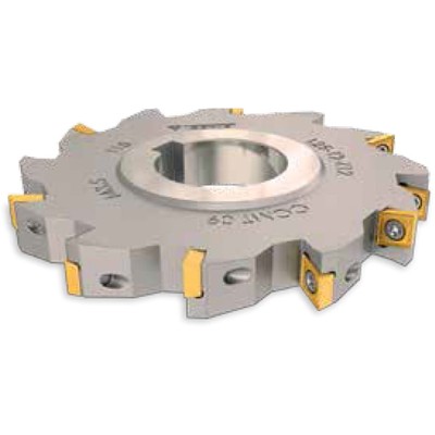 Teknik Makina - Scheibenfräser 80mm Durchmesser 6 Schneiden für Wendeplatten CCMT 1204