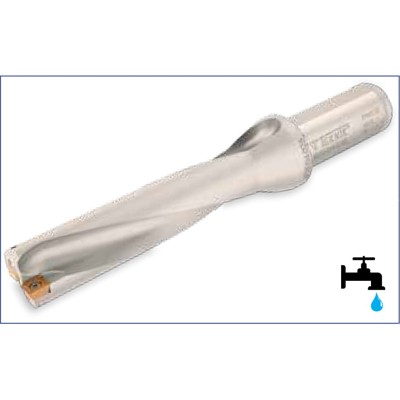 Teknik Makina - Vollbohrer mit Innenkühlung 20mm Durchmesser für Wendeplatten SPMG 0602 U720TM