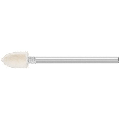 PFERD - mittelharte Filzpolierstifte Spitzkegelform Ø 6x10mm Schaft-Ø 3 mm