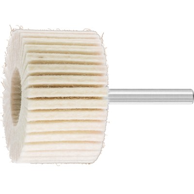 PFERD - harte Filzlamellenstifte FLS Ø 50x30mm Schaft-Ø 6 mm für universelle Polierarbeiten