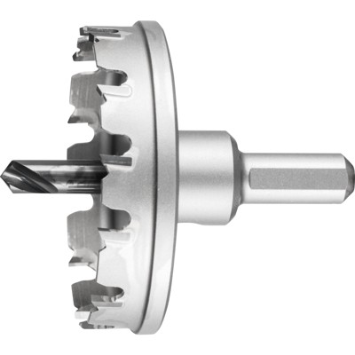 PFERD - Hartmetall Lochschneider/-Lochsäge Ø 90x8 mm Schaft-Ø 12 mm Schnitttiefe 4 mm universal