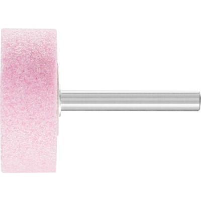 PFERD - STEEL EDGE Schleifstift Zylinder Ø 40x15 mm Schaft-Ø 6 mm A60 für Stahl- und Stahlguss