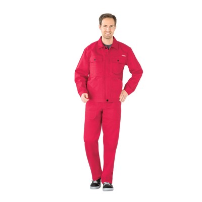 Planam - Bundjacke 0108 mittelrot, Größe 48