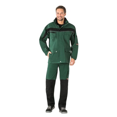 Planam - Allwetterjacke 2575 grün/schwarz, Größe S