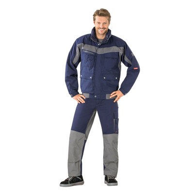 Planam - Winterjacke 2592 marine/zink, Größe 4XL